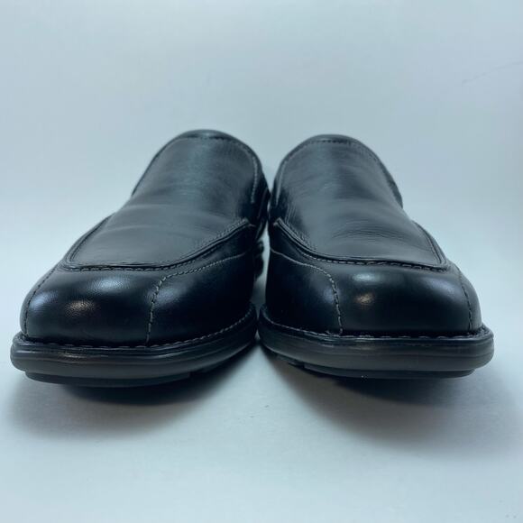 JOHNSTON & MURPHY “Lanning” SlipOn Black Leather Shoes Men’s Size 8.5 main image 2